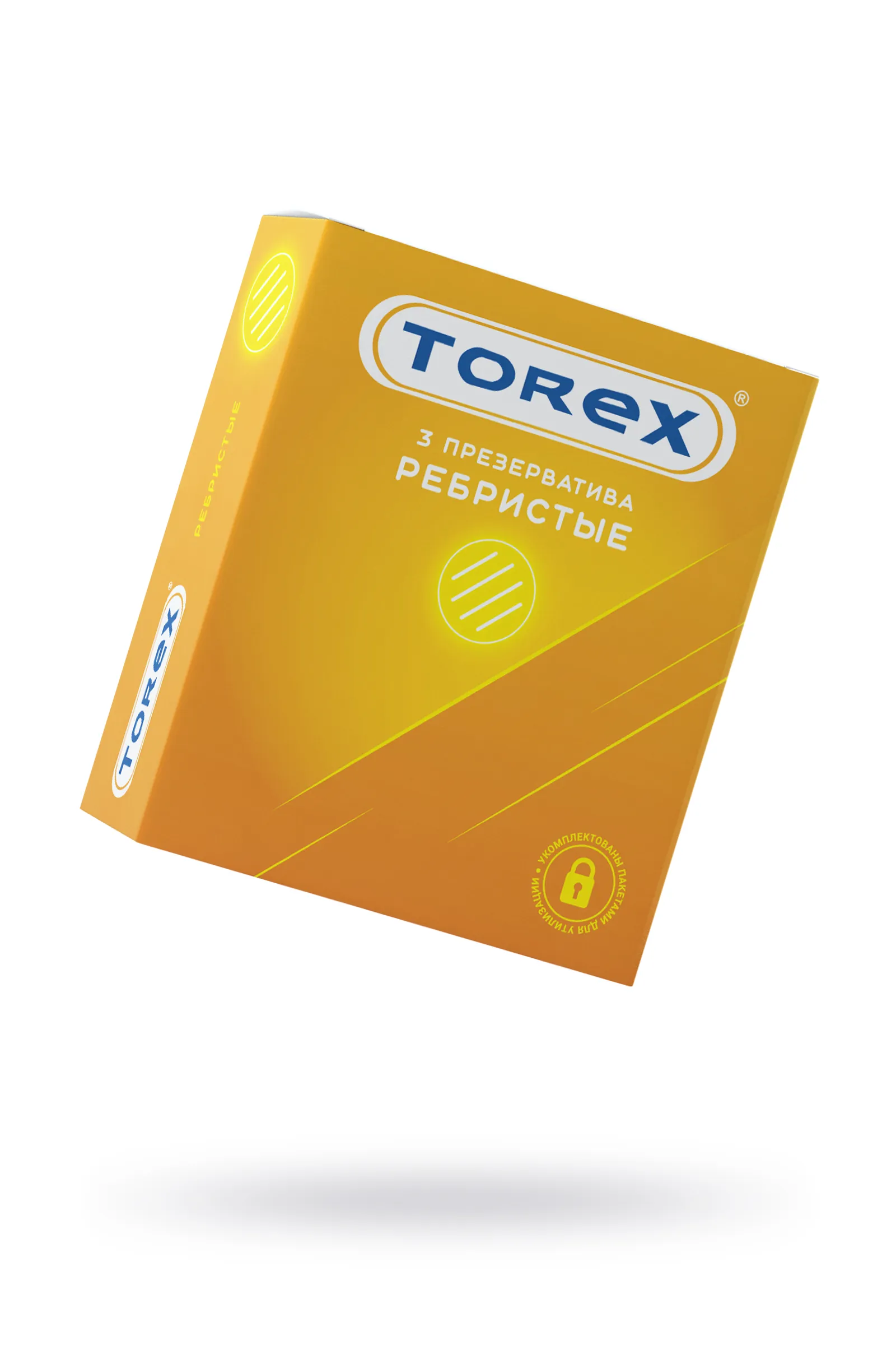 Презервативы Torex №3,ребристые