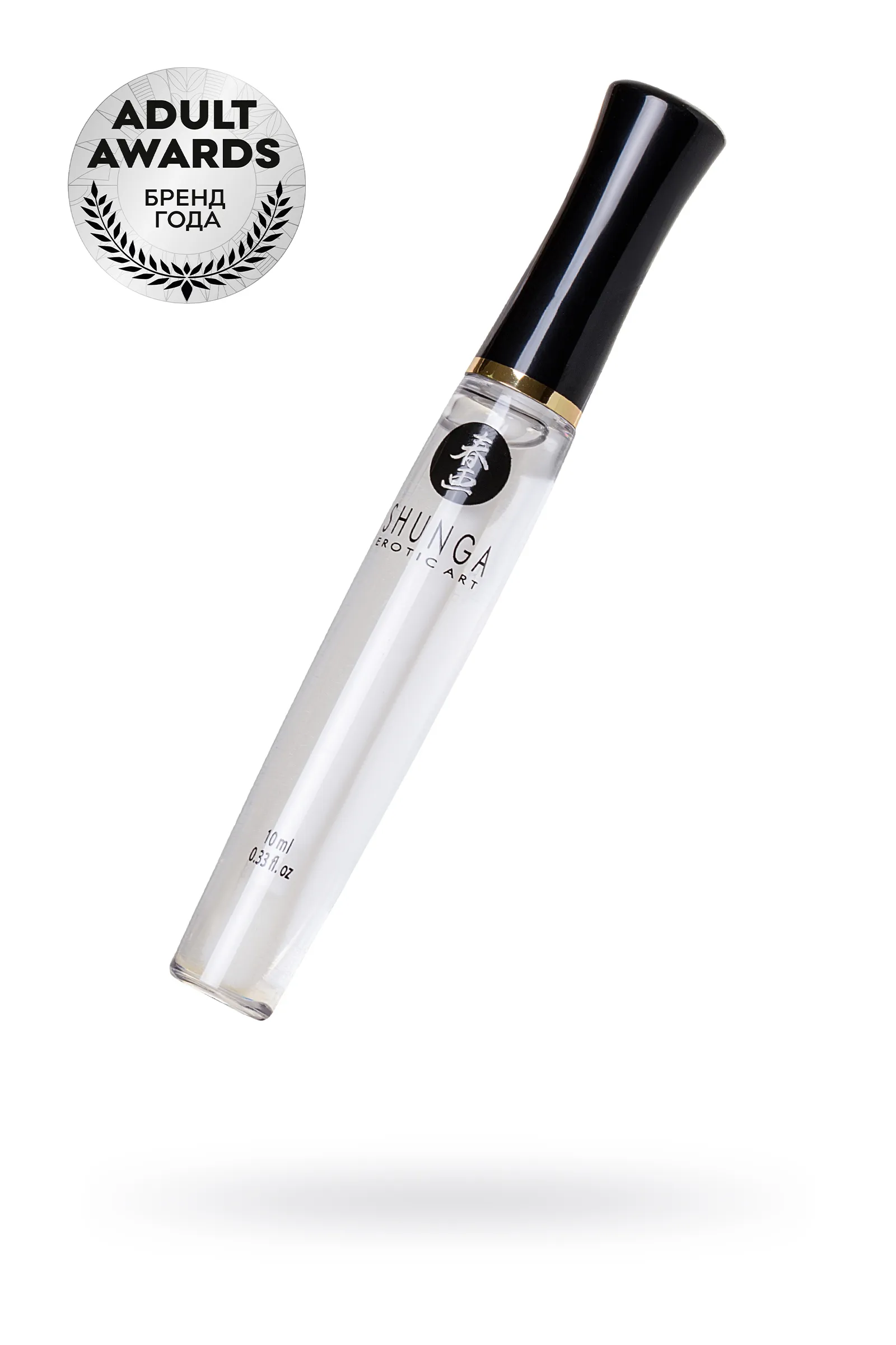 Блеск для губ Shunga ''Божественное удовольствие. Клубника и шампанское'' 10 мл