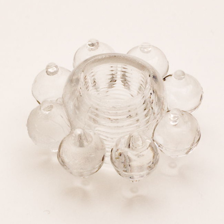 Кольцо гелевое, Прозрачное, 3,5 см, Ø 1,5